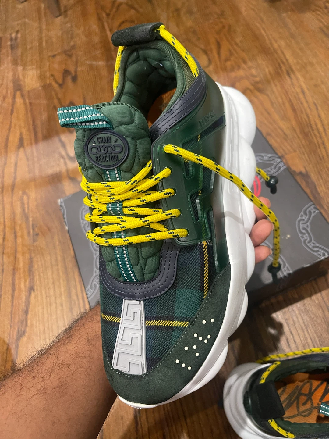 Versace Chain Reaction Sneakers - photo 3