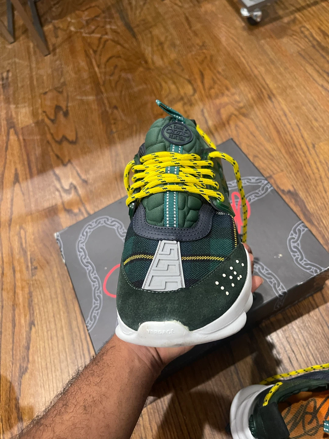 Versace Chain Reaction Sneakers - photo 4