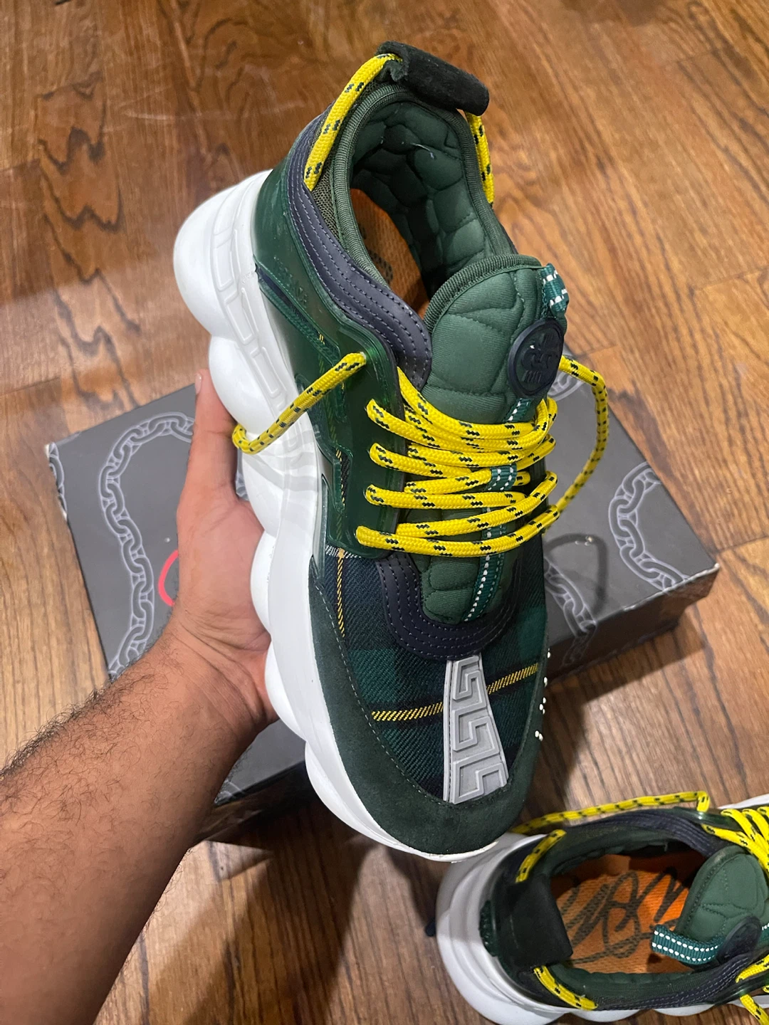 Versace Chain Reaction Sneakers - photo 5