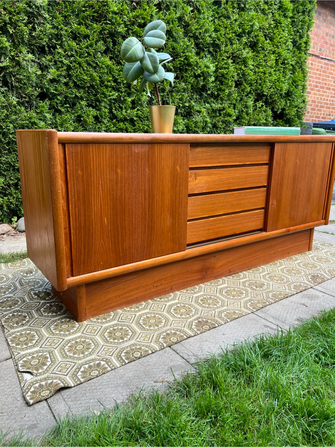 MCM Teak Credenza - photo 3