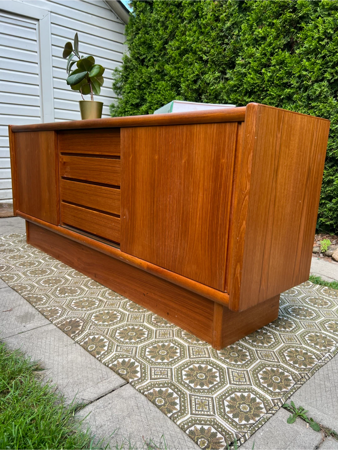 MCM Teak Credenza - photo 4