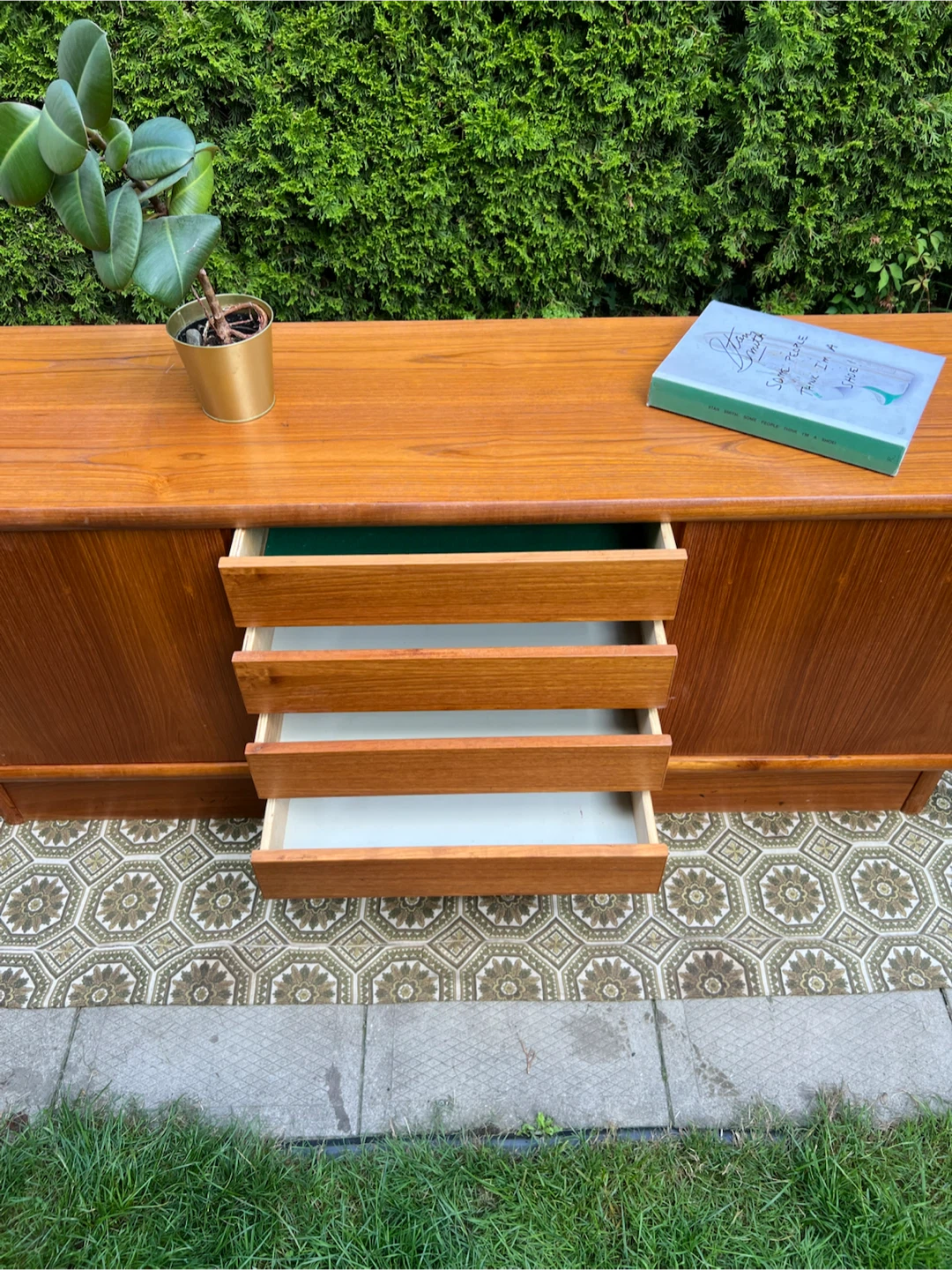 MCM Teak Credenza - photo 5