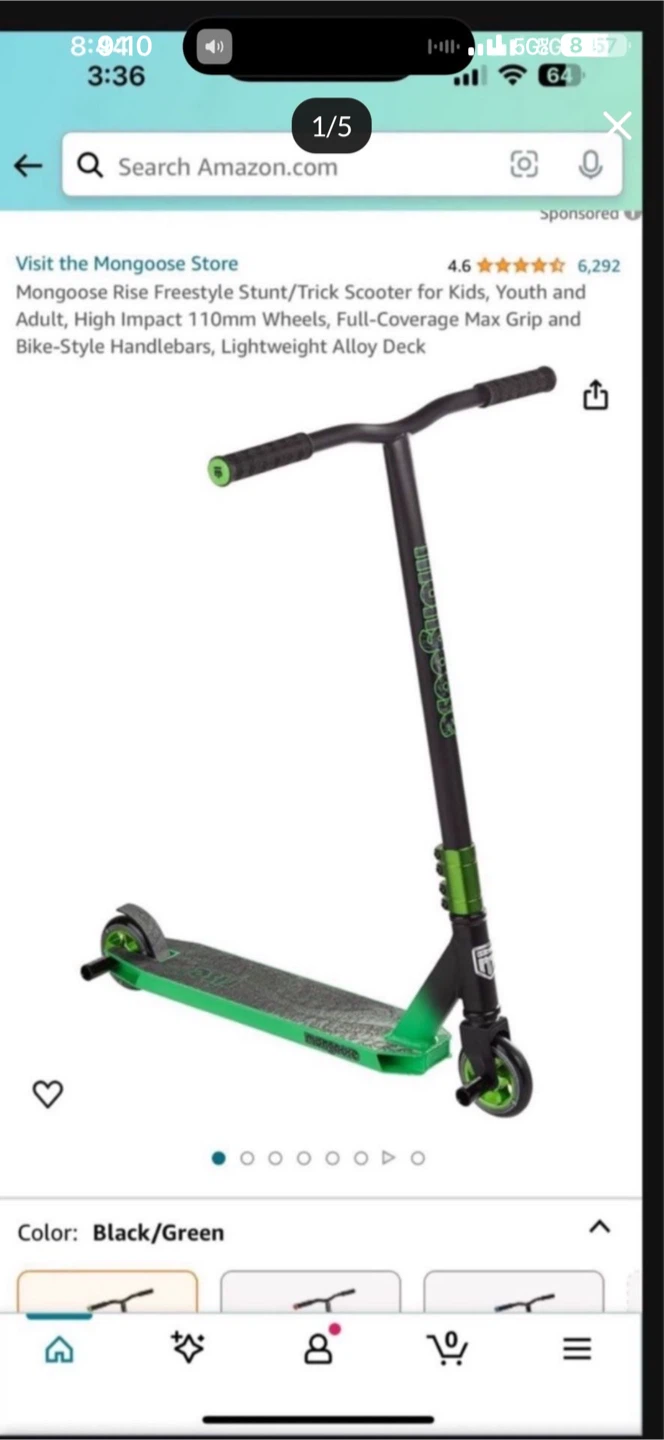 Kids kick scooter