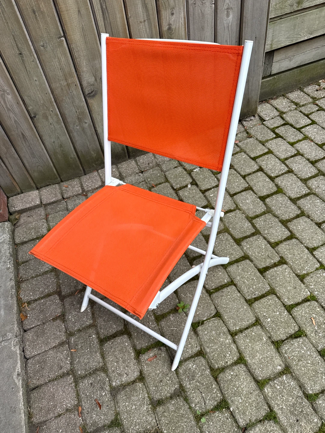 Orange Folding Camp Chair