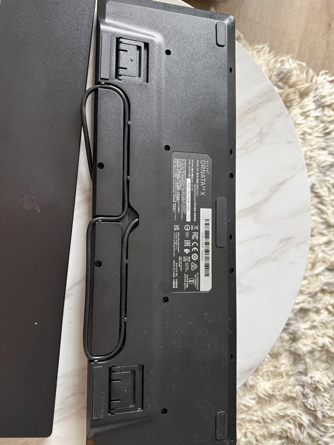 Razer Ornata V3 x Gaming Keyboard with Wrist Rest - photo 2