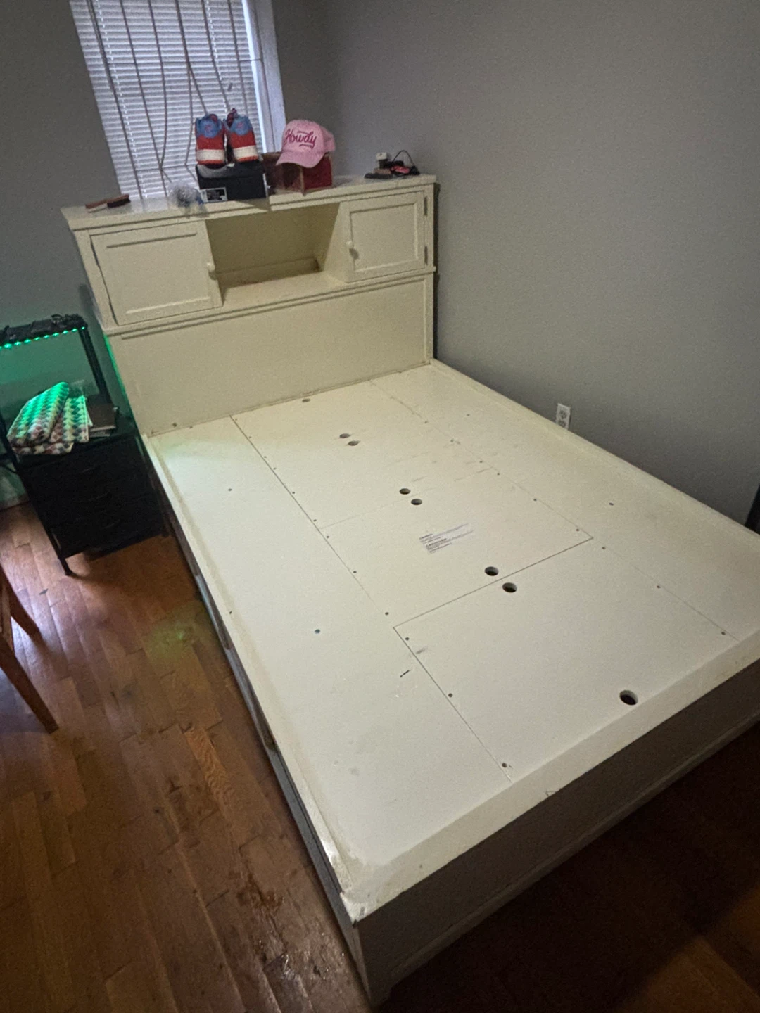 Cream Storage Bed Frame - photo 2