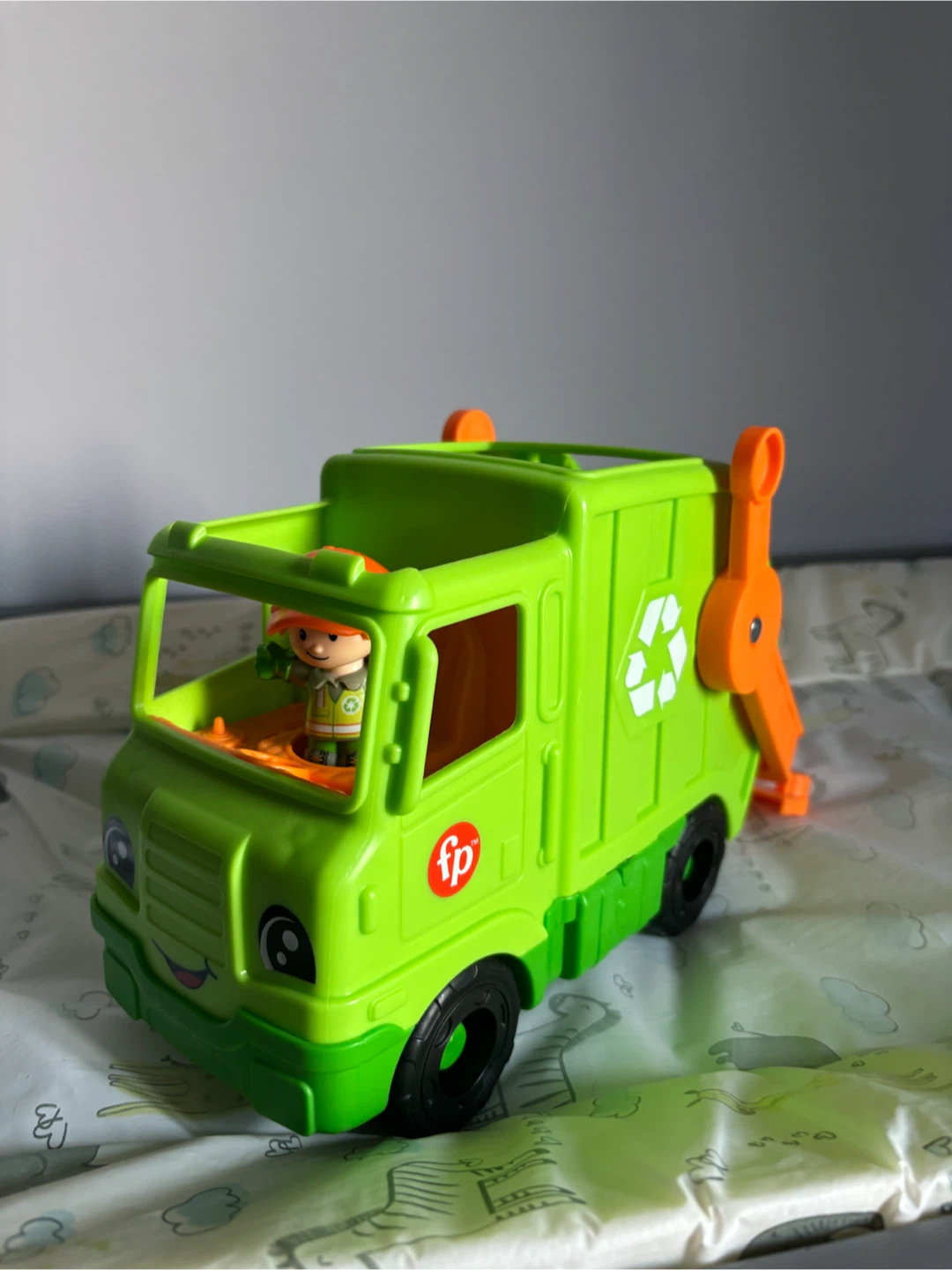 Fisher-Price Little People Recycling Truck Toy
