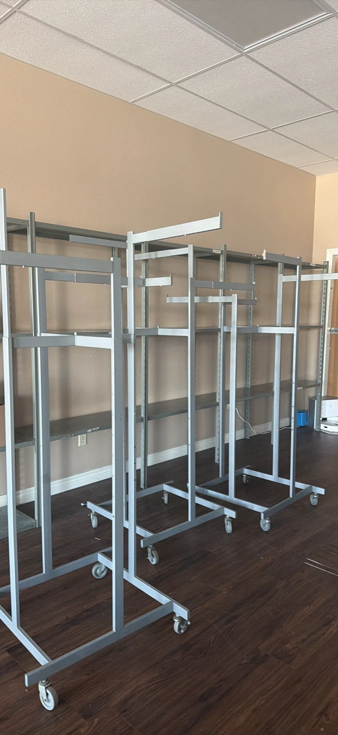Commercial rolling Garment racks - photo 2