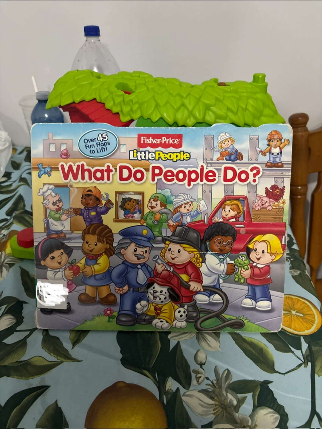 Fisher-Price Little People What Do People Do? Board Book