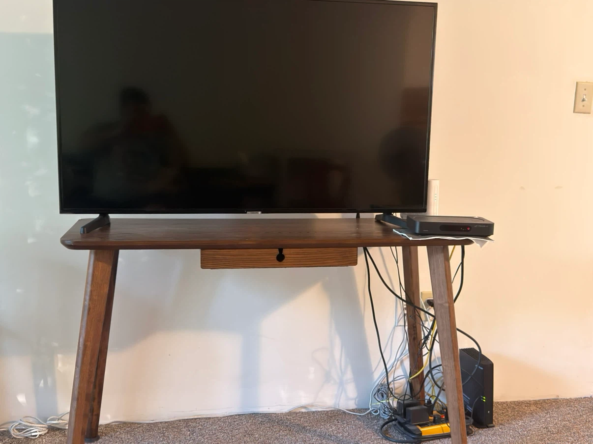 Wooden Console Table/tv stand with Drawer