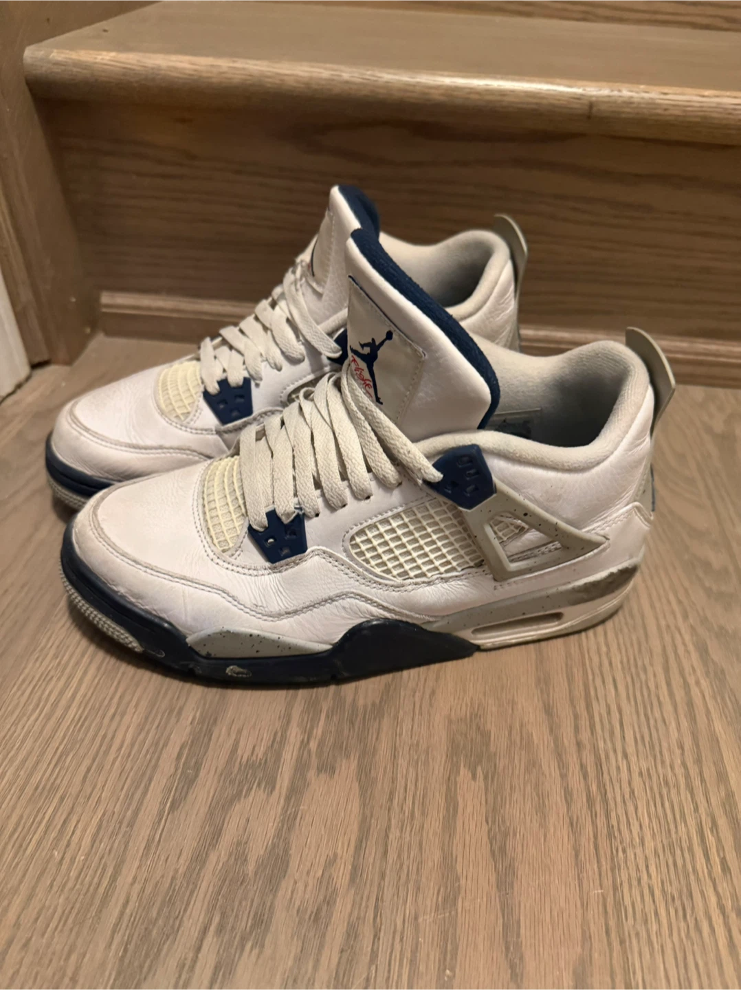 Authentic Air Jordan 4 Retro Midnight Navy - photo 2