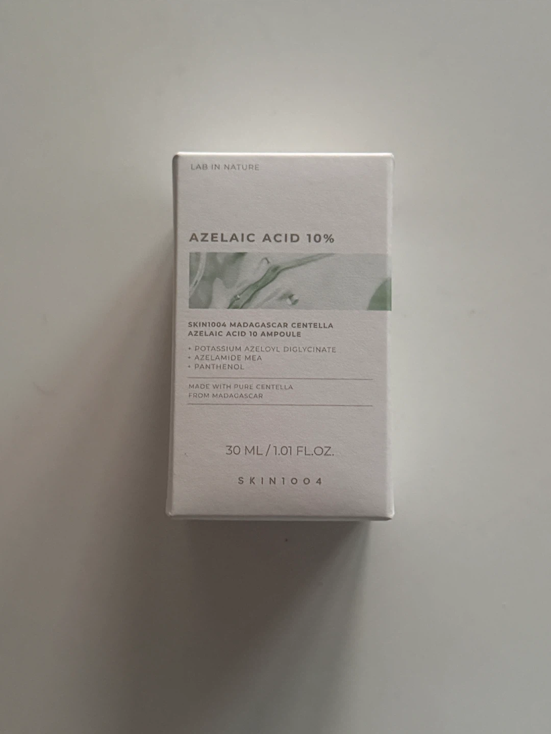 Skin1004 Madagascar Centella Azelaic Acid 10 Ampoule 30ml