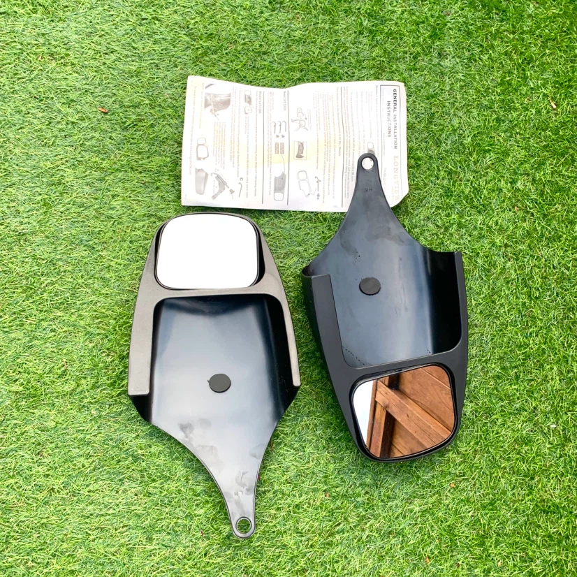 Truck Towing Mirrors Longview Black Extension Tow Mirrors Pair - photo 2