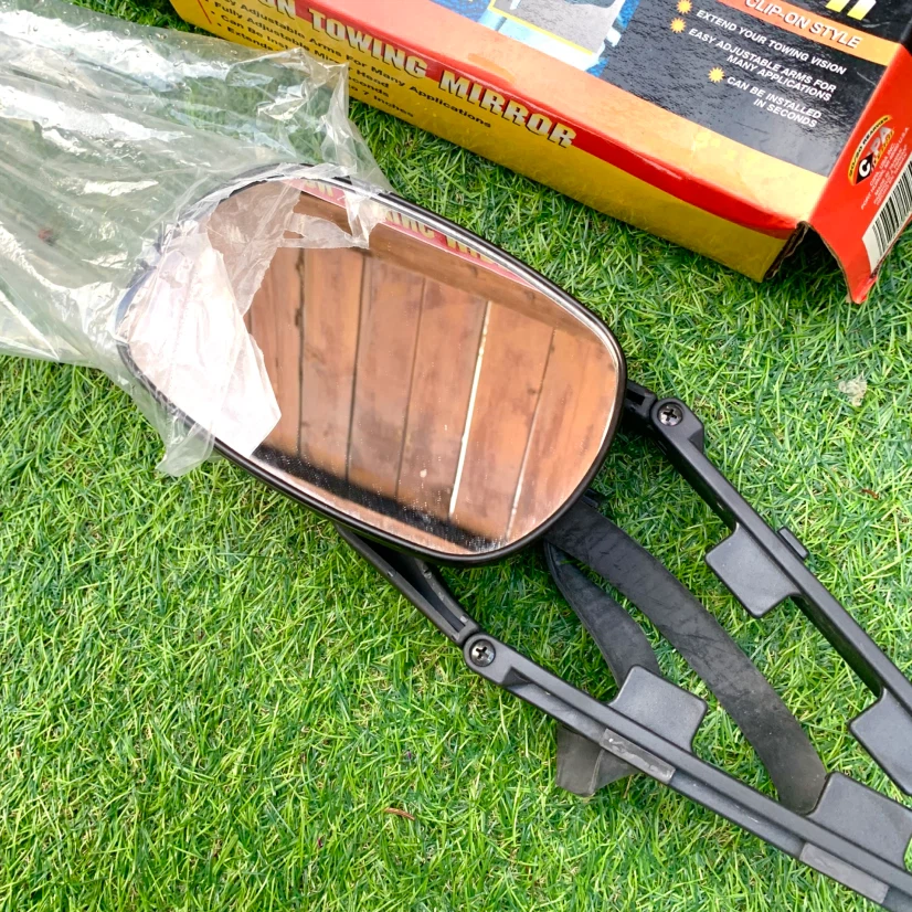 Clip On Towing Mirror Truck Trailer RV Extension Adjustable Tow - photo 2