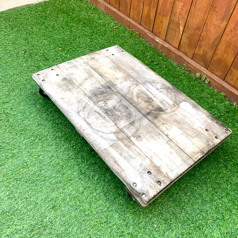 Wooden Furniture Dolly Moving Cart Heavy Duty Wheels Tools - photo 3