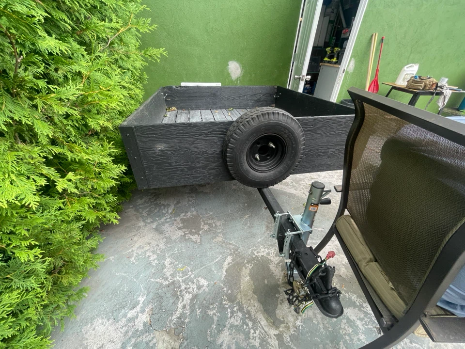 Black Utility Trailer - photo 3