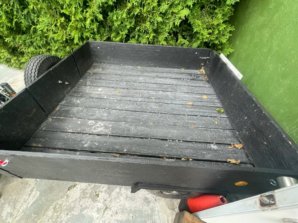 Black Utility Trailer - photo 4
