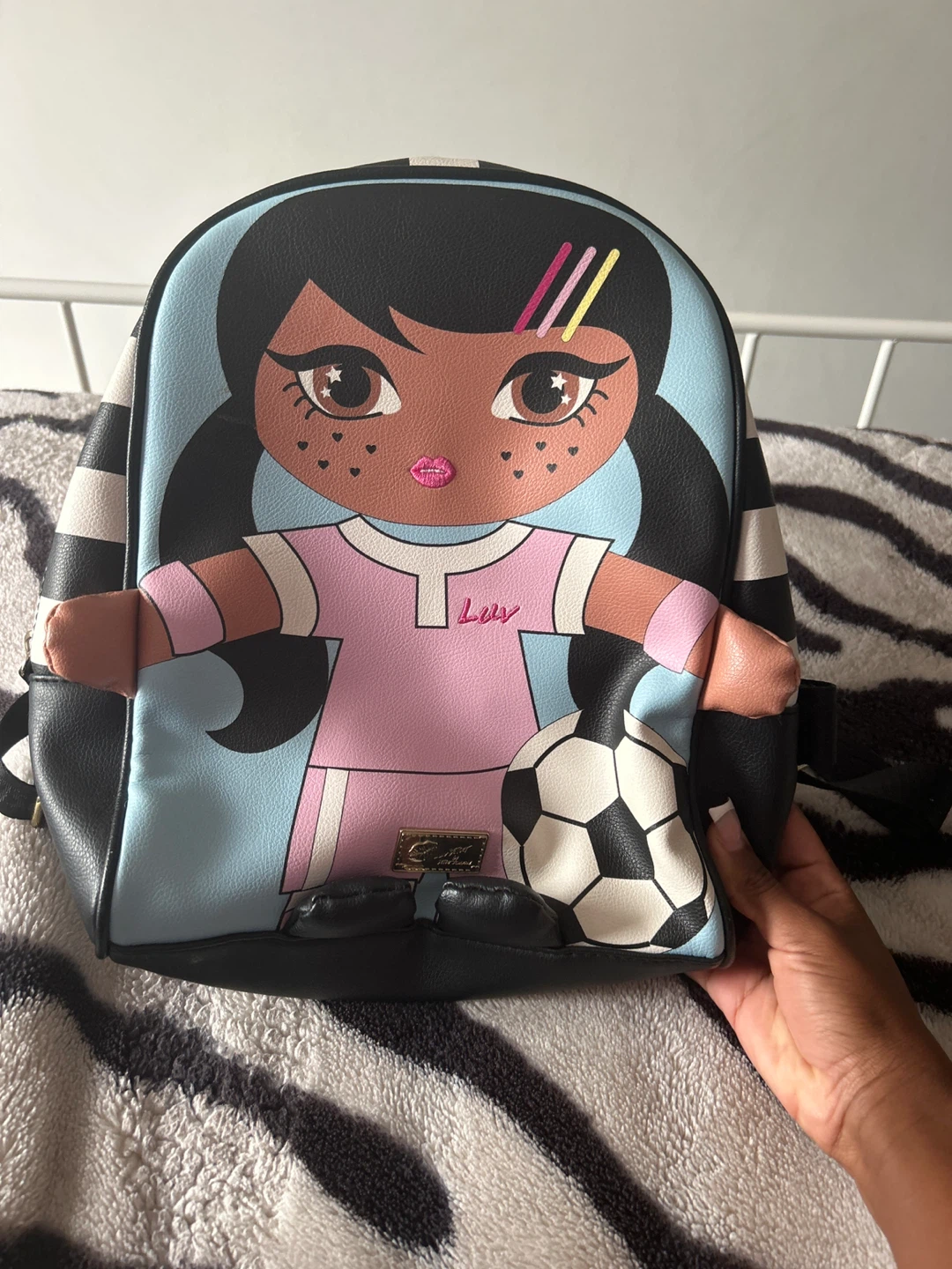 Luv Betsy Soccer Girl Small Backpack - photo 2