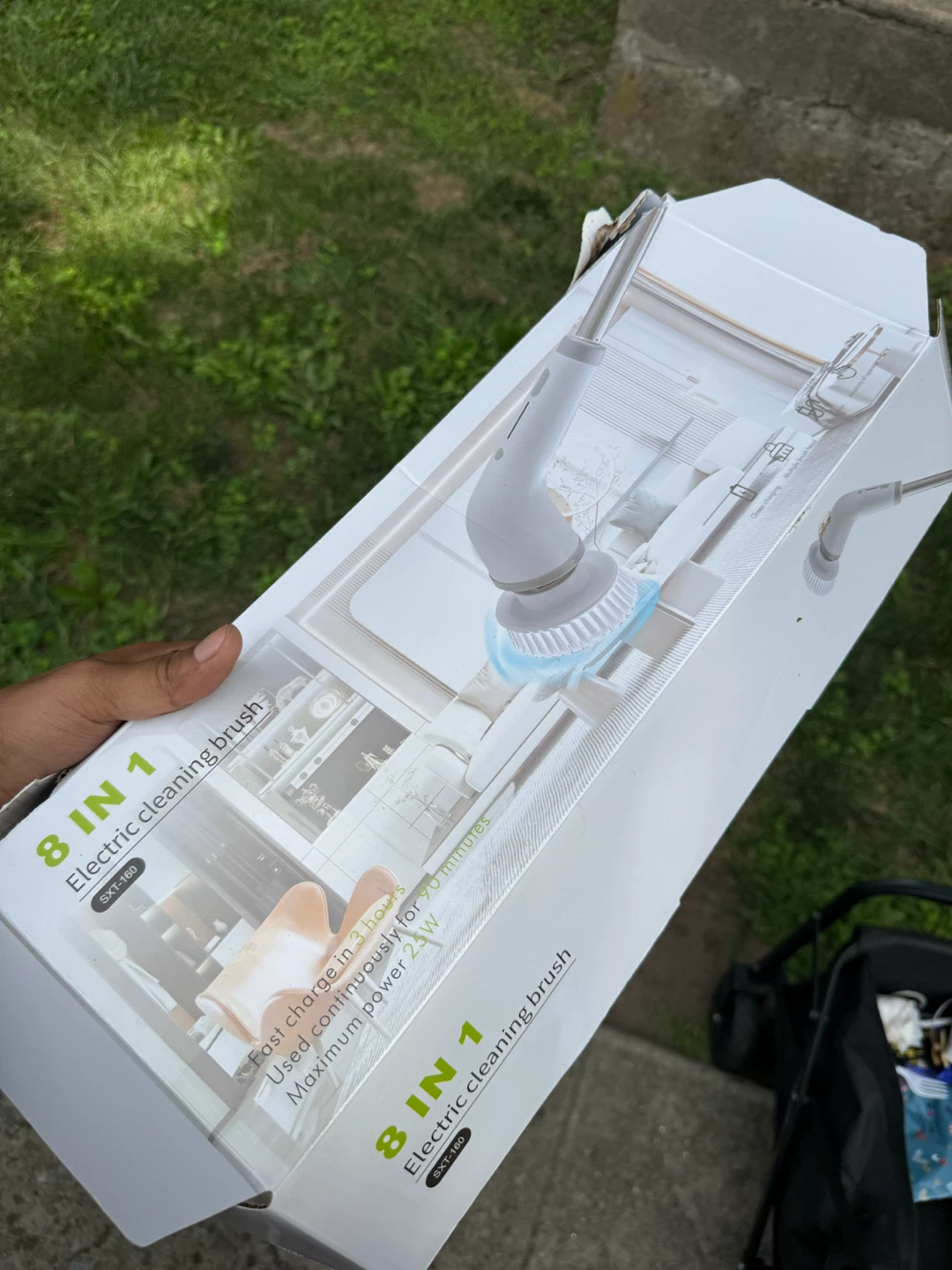 Used 8-in-1 Electric Cleaning Brush
