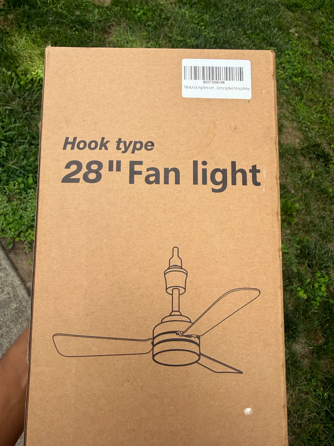 28" Fan Light