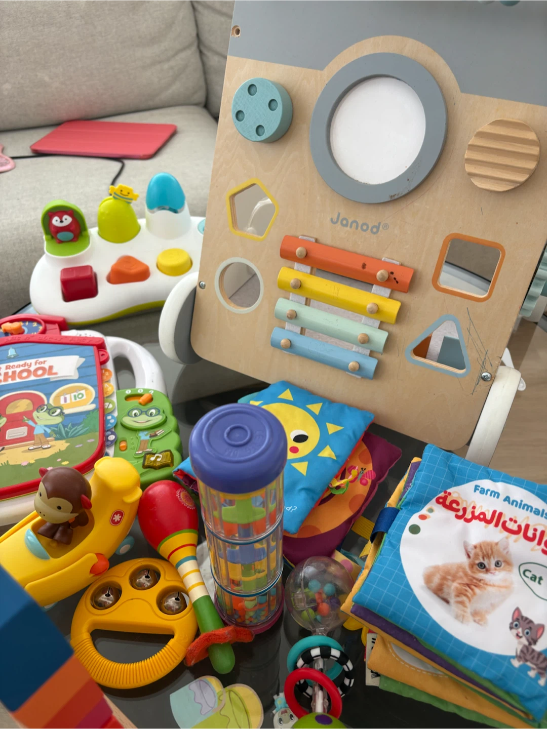 Janod Wooden Activity Cube Baby Walker - photo 2