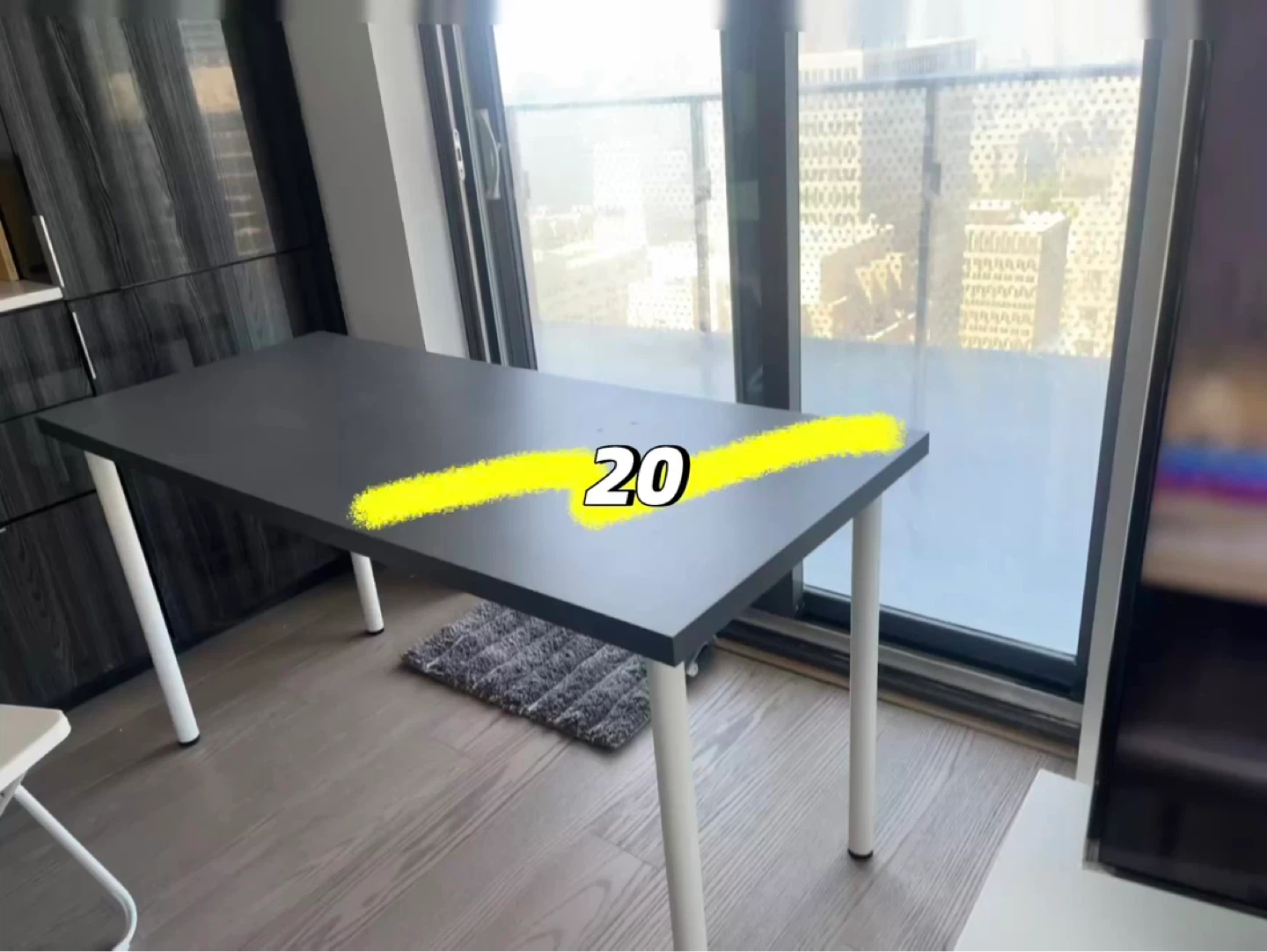 Table grey