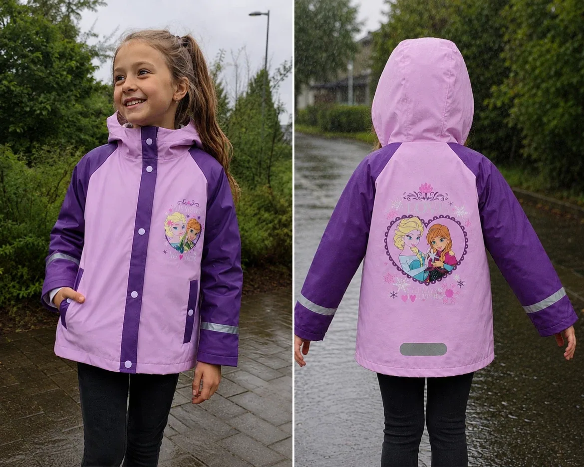Disney Frozen Girls Rain Jacket – 116-126cm