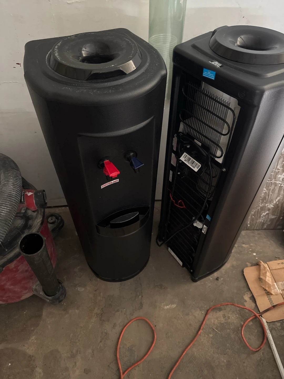Black Water Cooler Dispenser