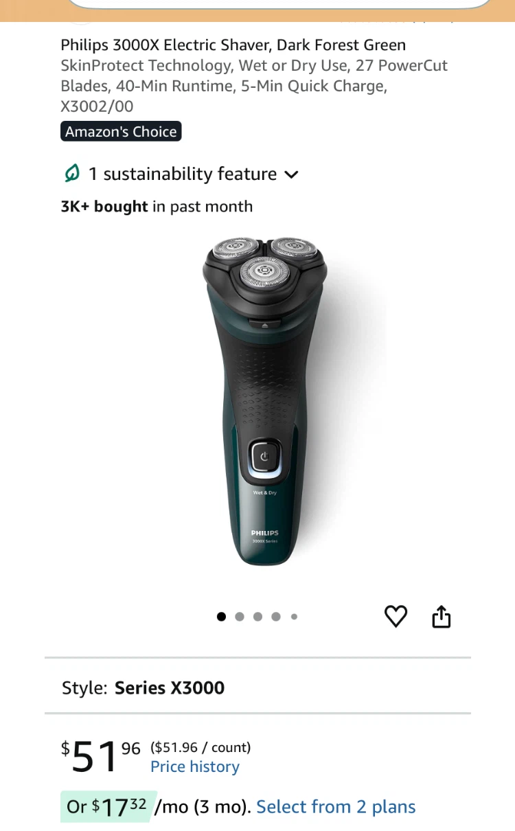 brand new Philips men's shaver in the box. - photo 2