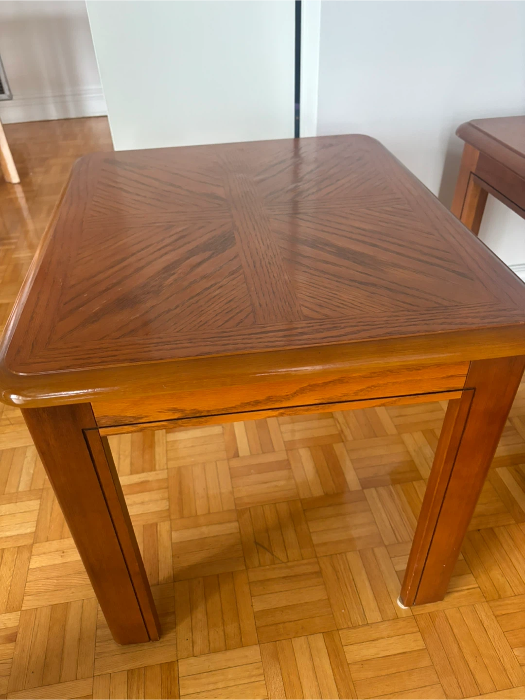 Wooden side tables - set of 2 - photo 5