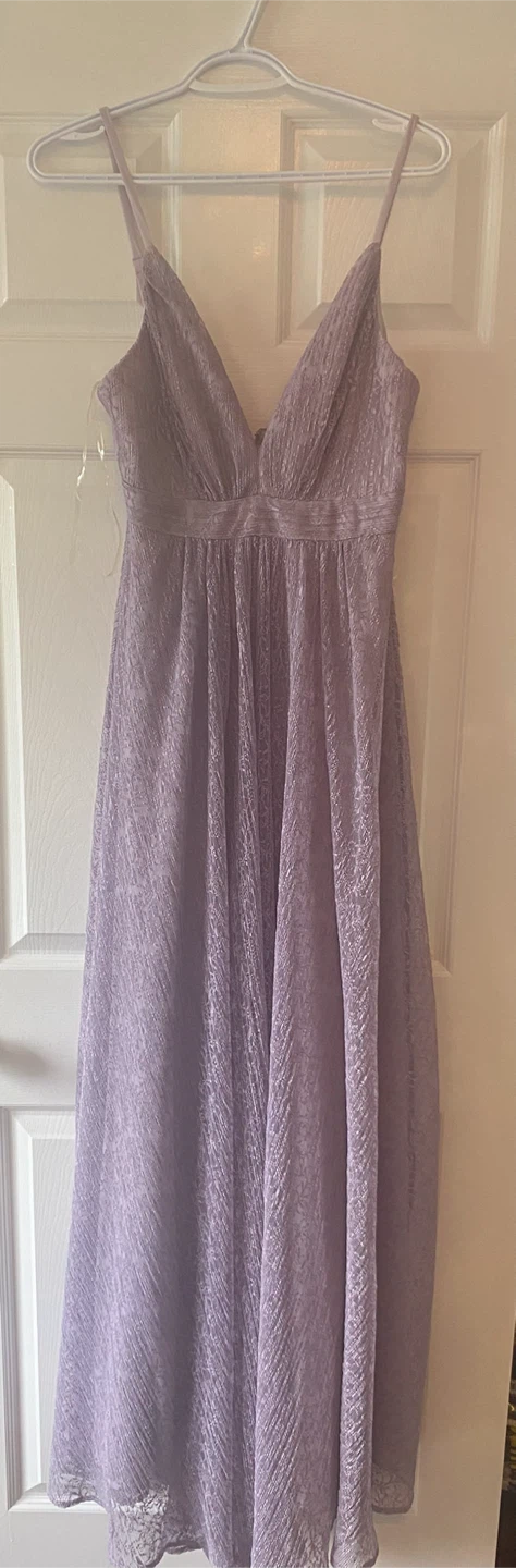 Le Château Lilac Lace Dress Size 6