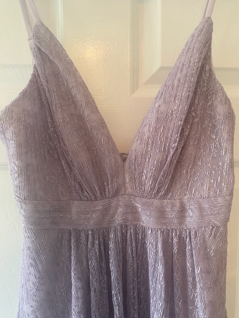Le Château Lilac Lace Dress Size 6 - photo 2