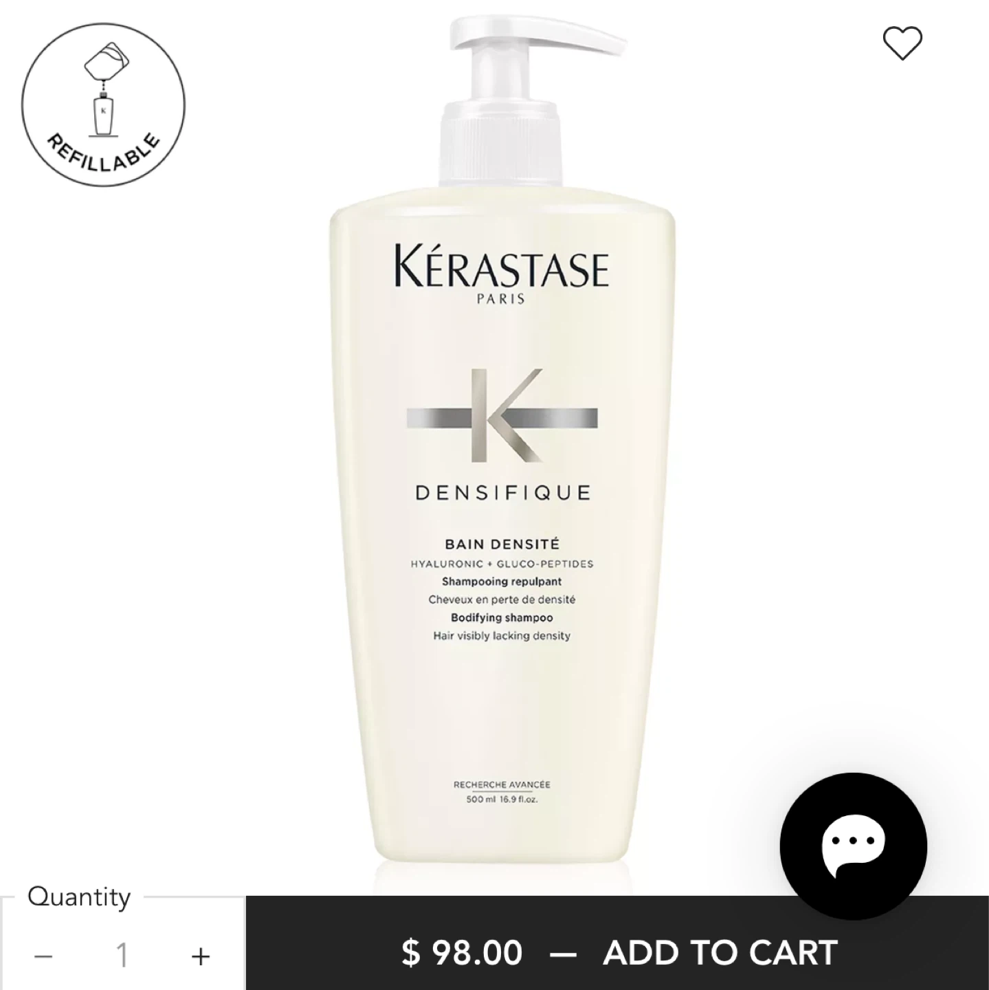 Kerastase densifique shampoo - photo 2