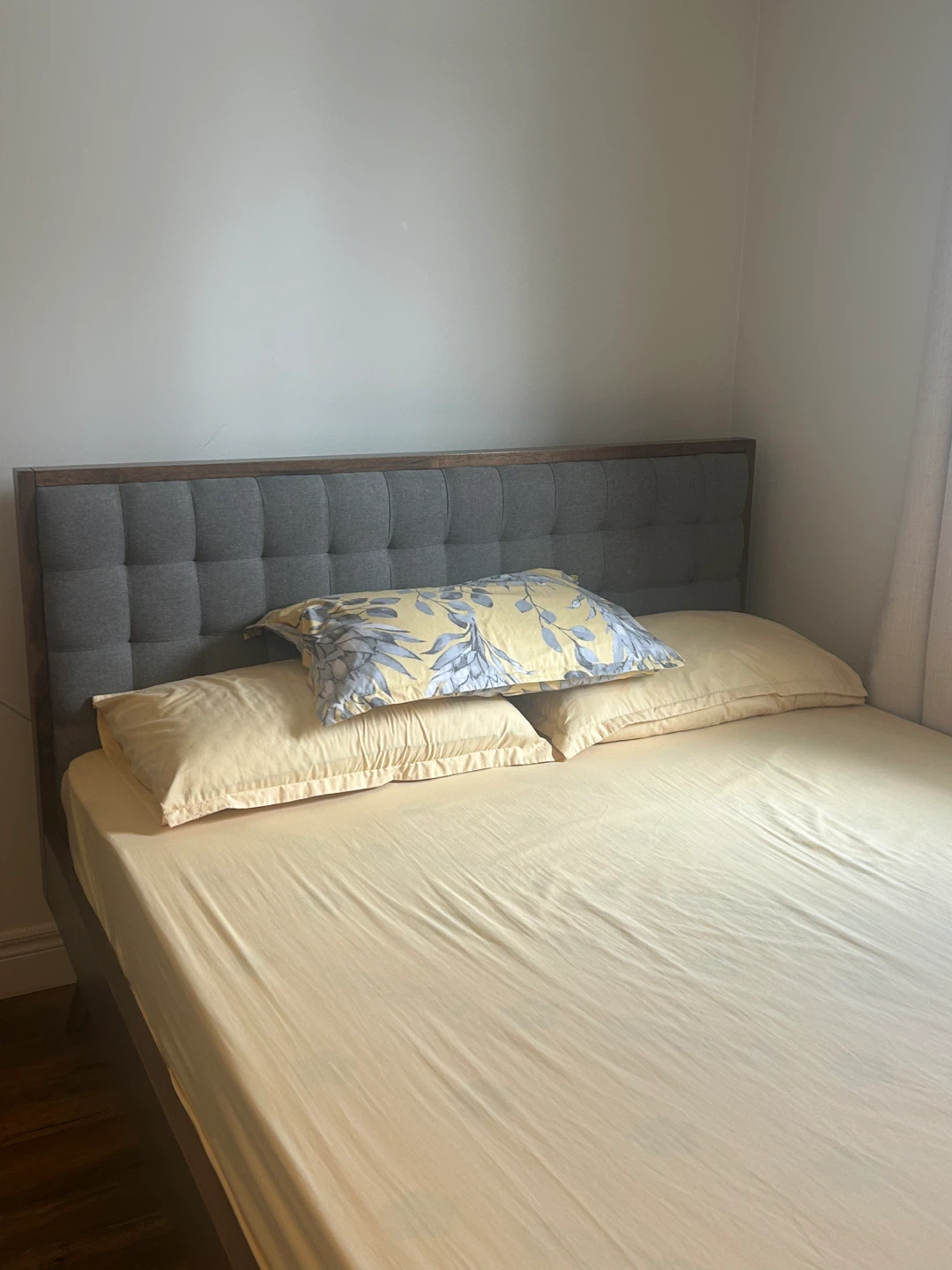 Upholstered Headboard Bed Frame