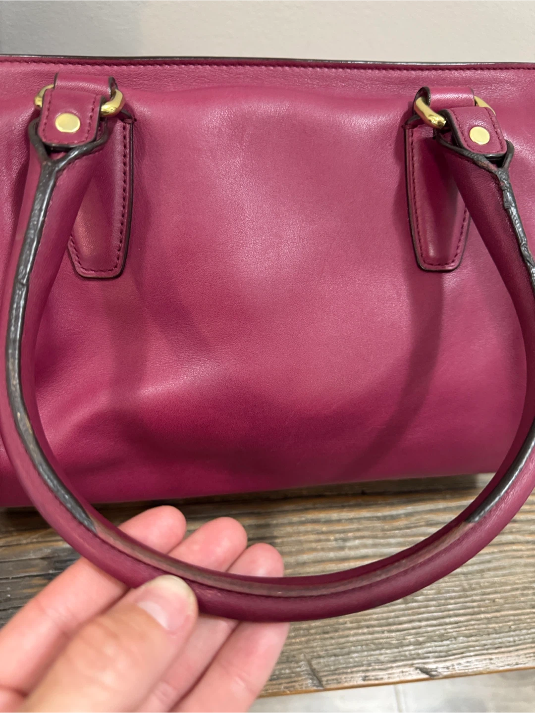 Coach legacy leather tote bag - photo 4