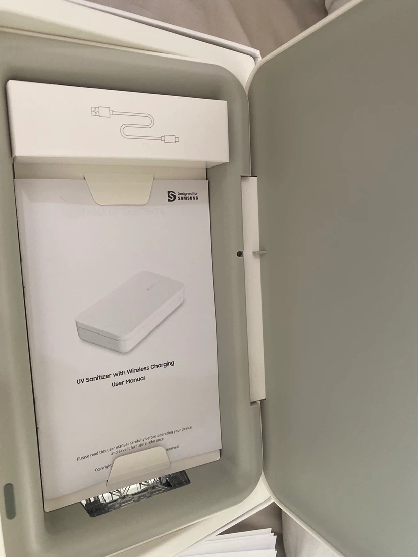 Brand new Samsung UV Sanitizer with Wireless Charging - photo 3