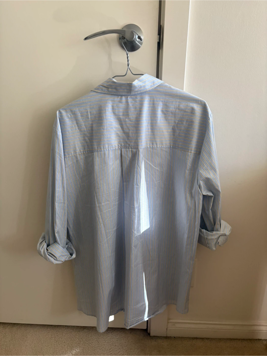 ZARA Striped Button-Up Shirt - photo 3