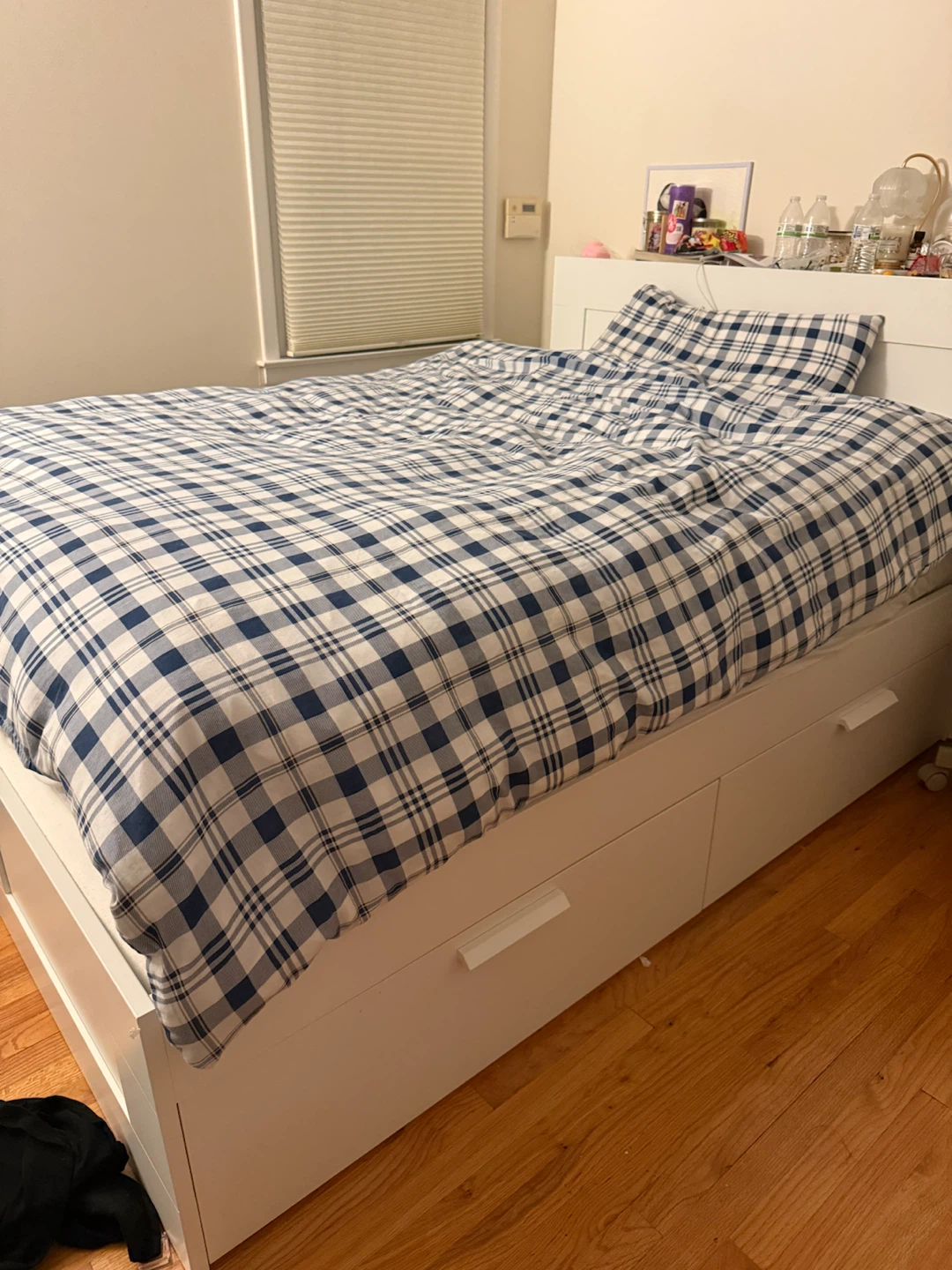 IKEA BRIMNES Full Bed Frame with Storage