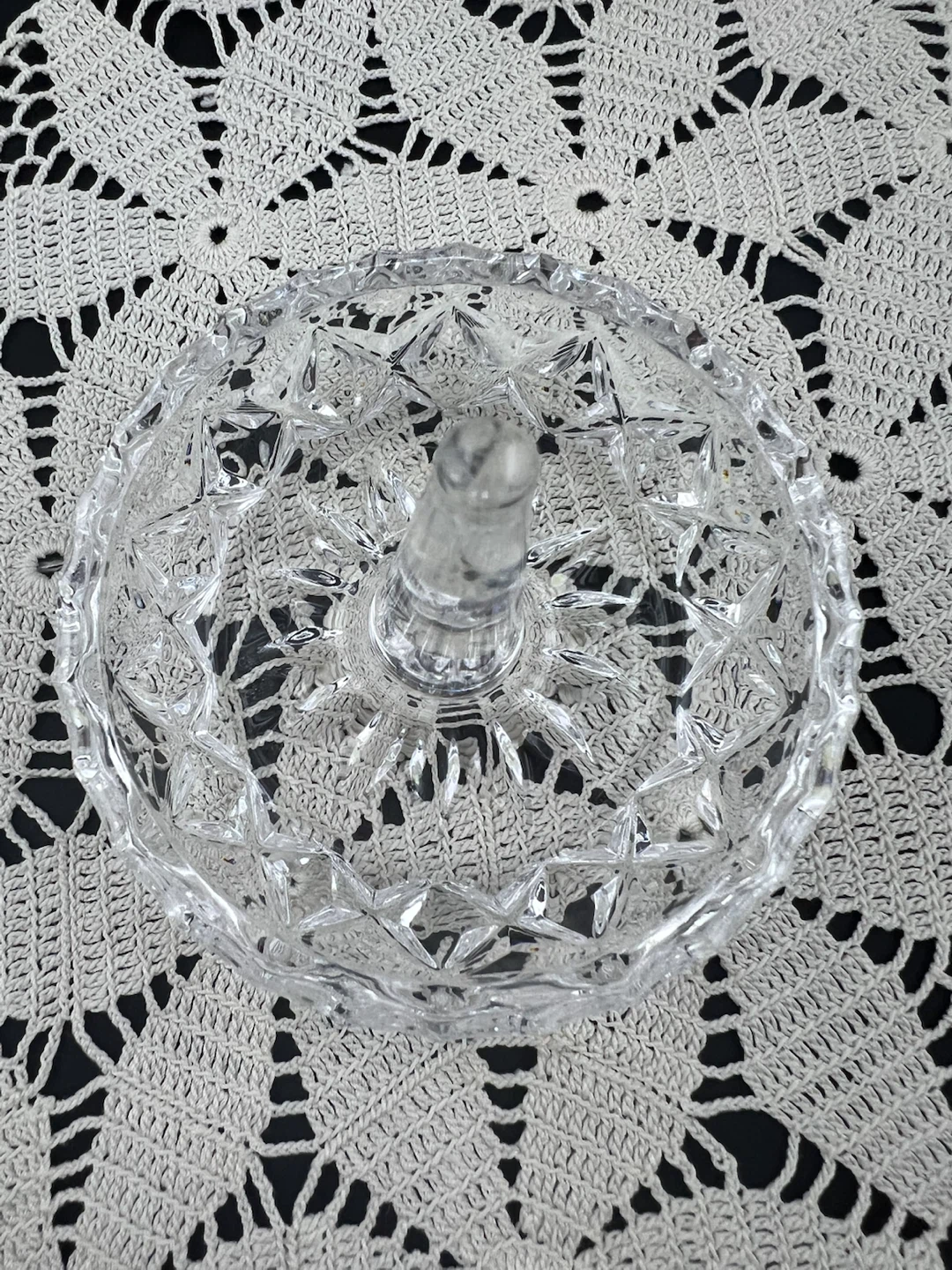 Vintage Crystal Ring/Jewelry Holder - photo 2