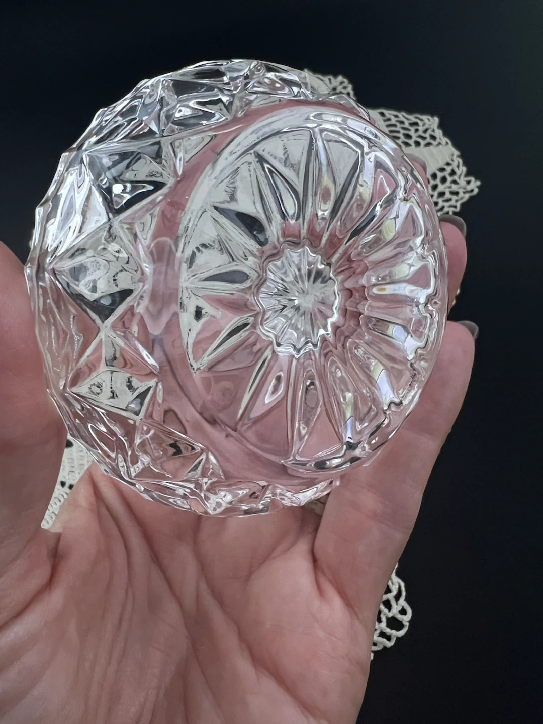 Vintage Crystal Ring/Jewelry Holder - photo 4