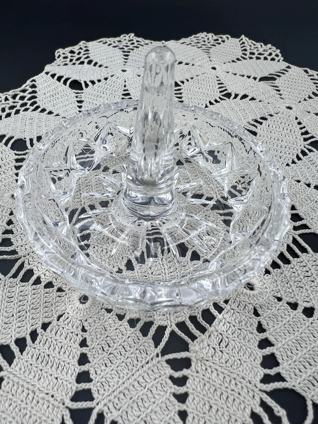 Vintage Crystal Ring/Jewelry Holder - photo 5
