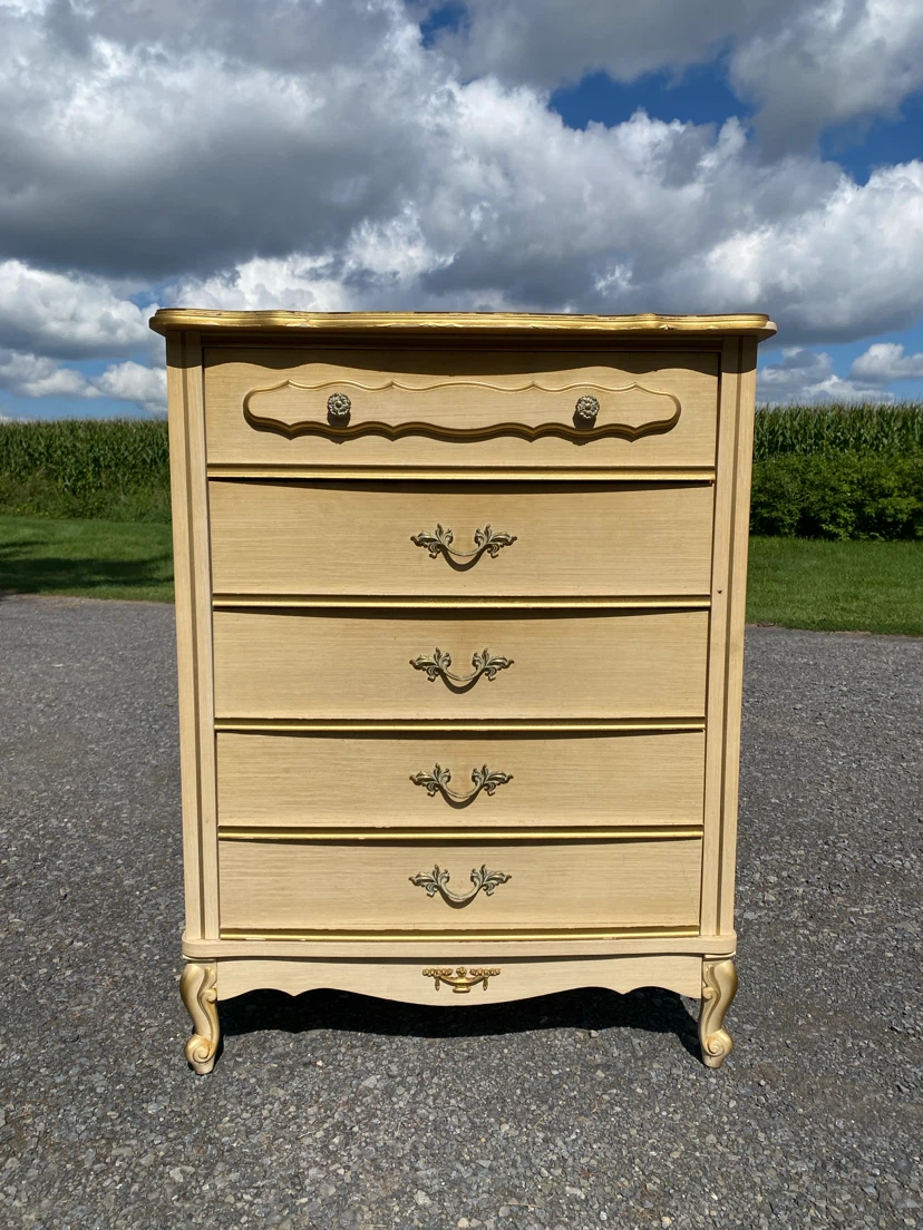 Vintage Bonnet by Sears French Tall Dresser (CAN DELIVER) - photo 3