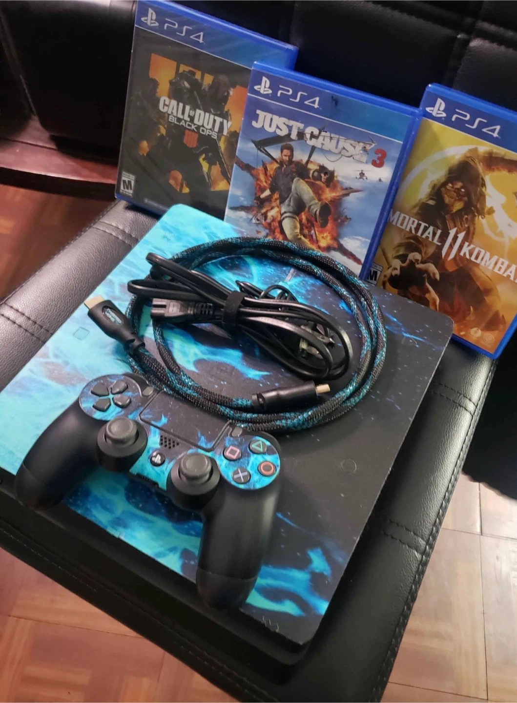 PS4 Console Bundle with 3 Games