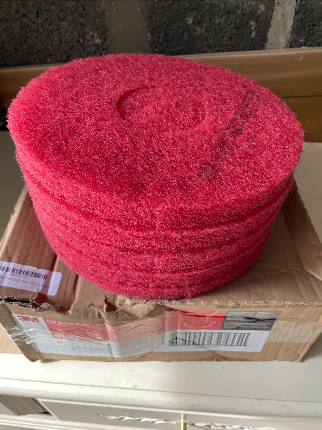 3M 5100 Red Buffer Pads 10in - photo 4