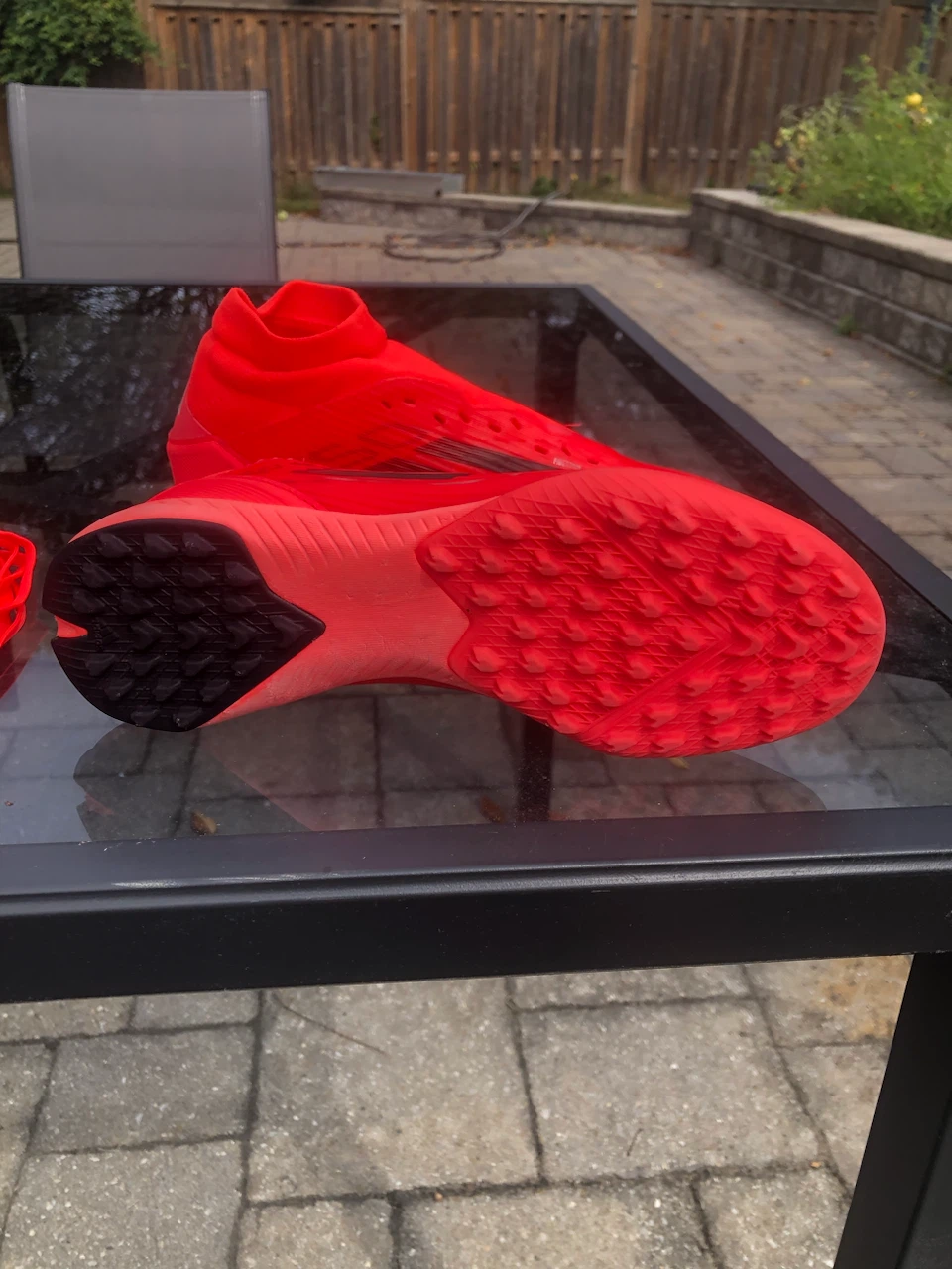 Adidas F50 Red Soccer Cleats - photo 5