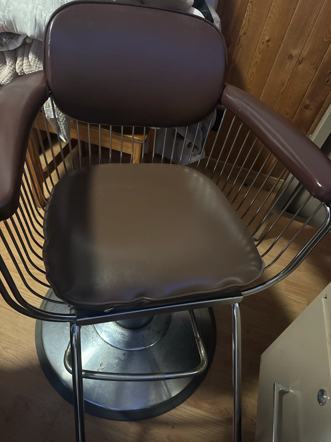 Brown Salon Styling Chair
