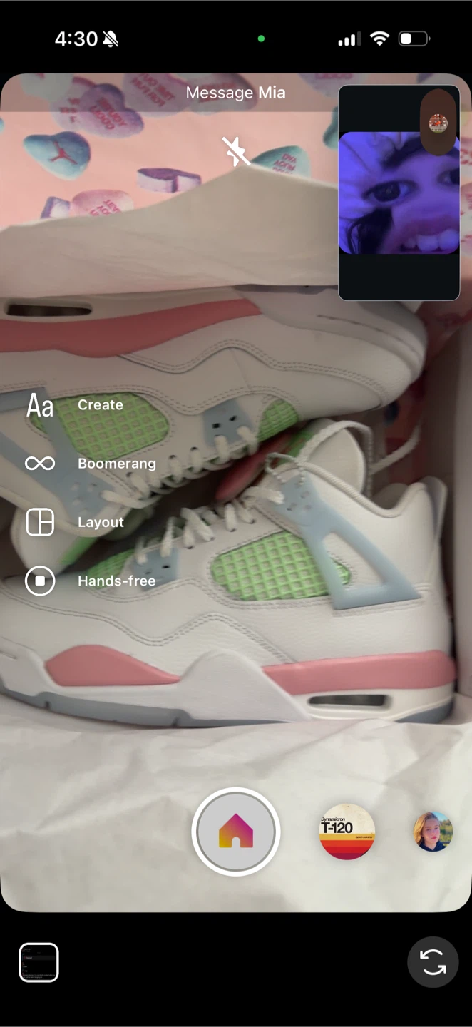 Air Jordan 4 "Canyon Purple" Sneakers