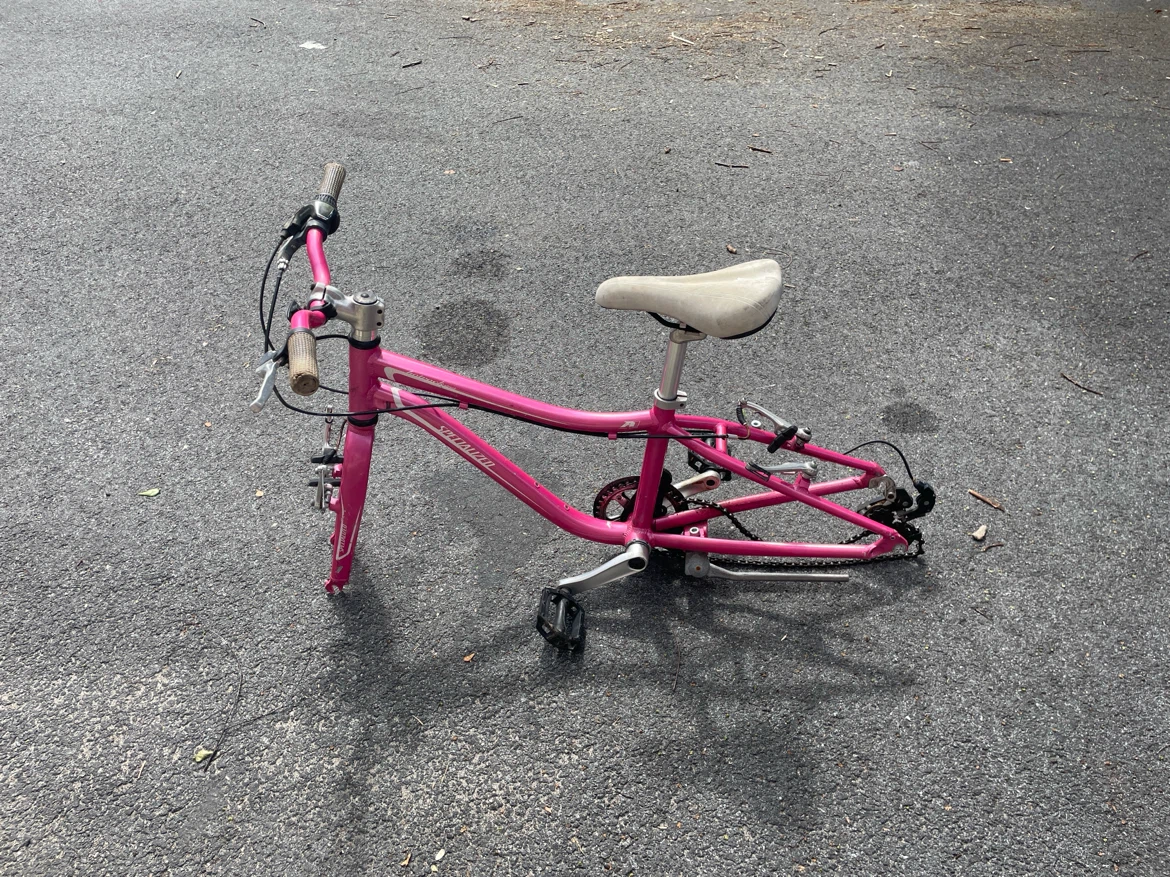 Pink Specialized Hotrock Kids Bike Frame