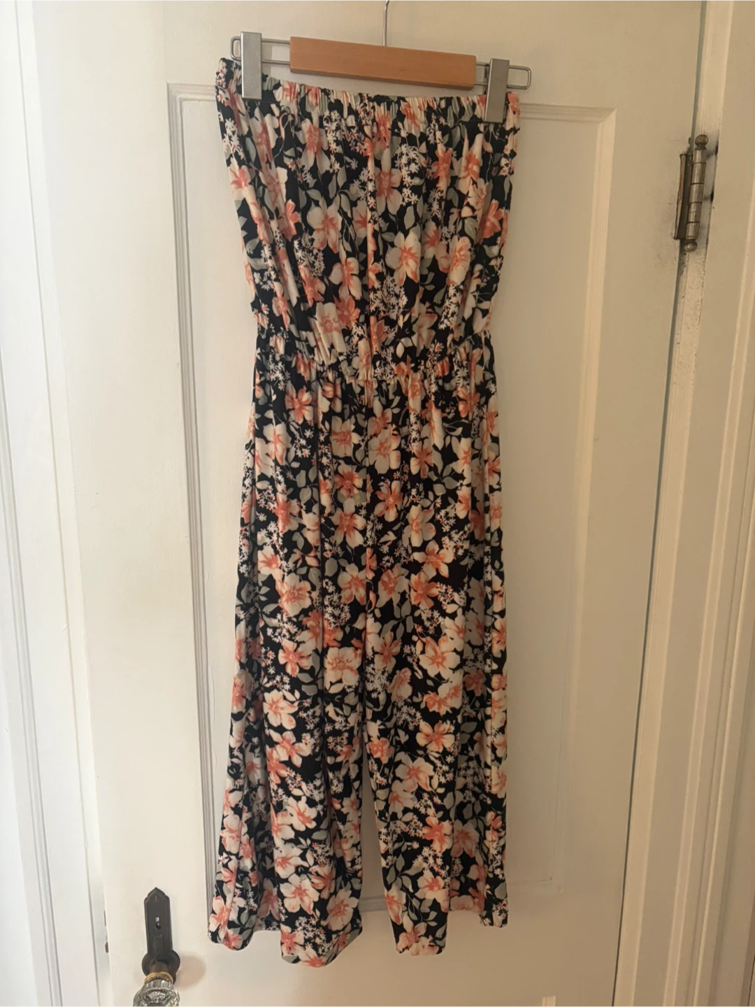 Floral Strapless Jumpsuit M - photo 2