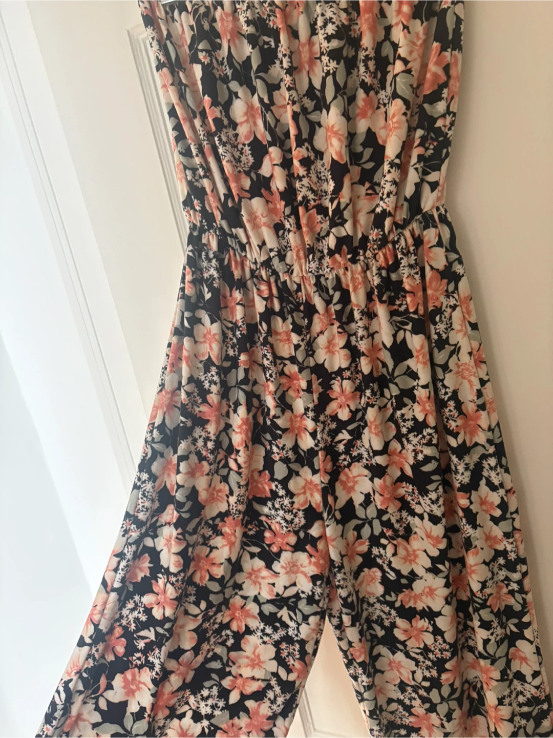 Floral Strapless Jumpsuit M - photo 3